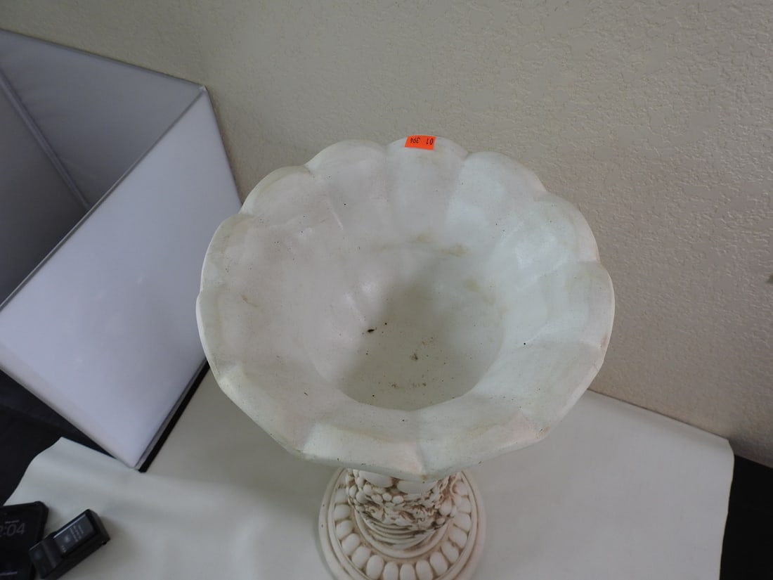 Cherub Pedestal Small Flower Pot - 8