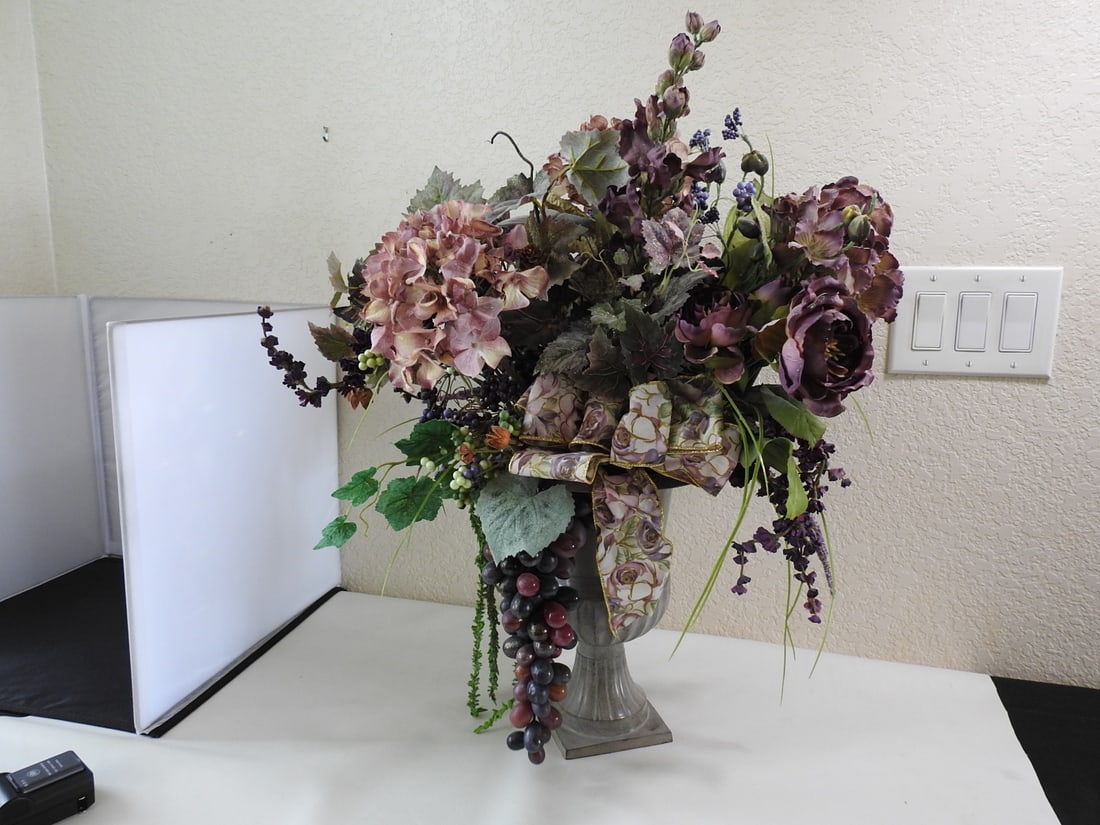 Classic European Style Silk Flower Arrangement - 3