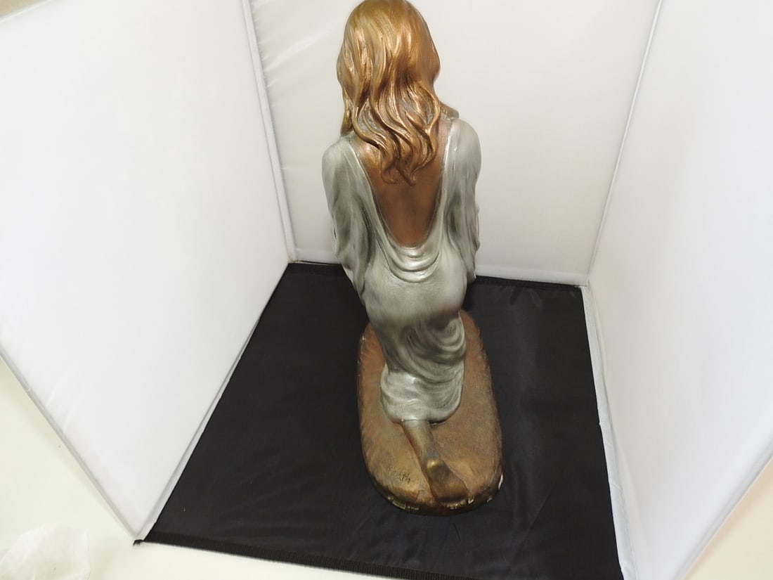 Alice Heath "Memories" Faux Bronze Statue - 4