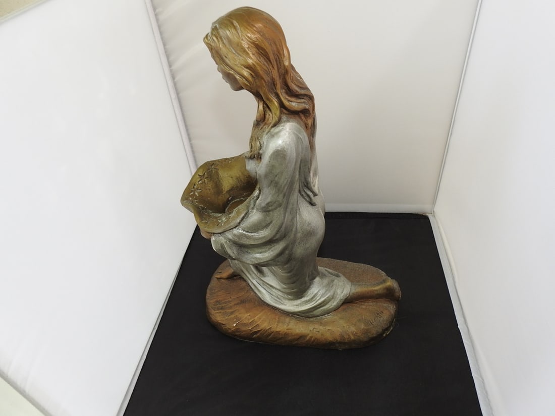 Alice Heath "Memories" Faux Bronze Statue - 5