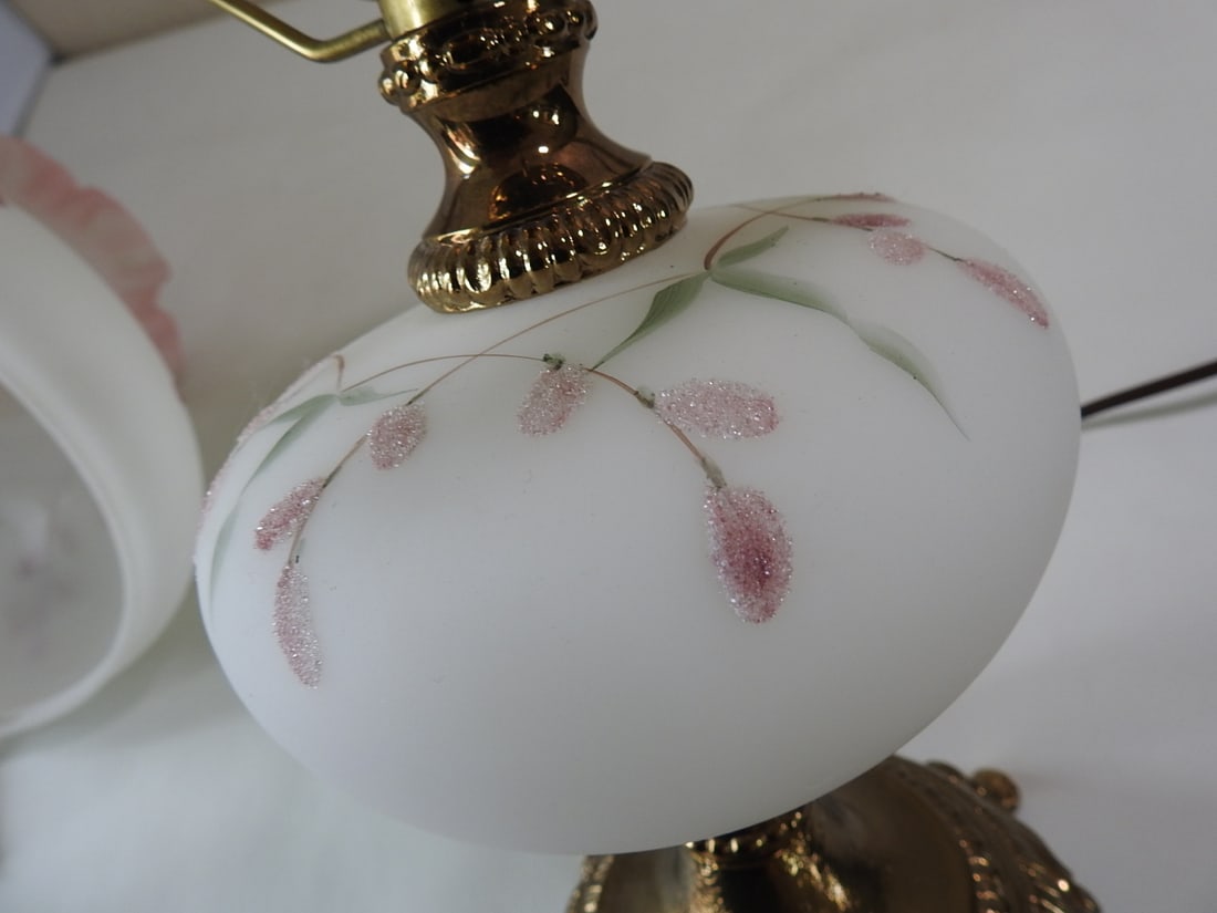 Vintage Fenton Lamp - 10