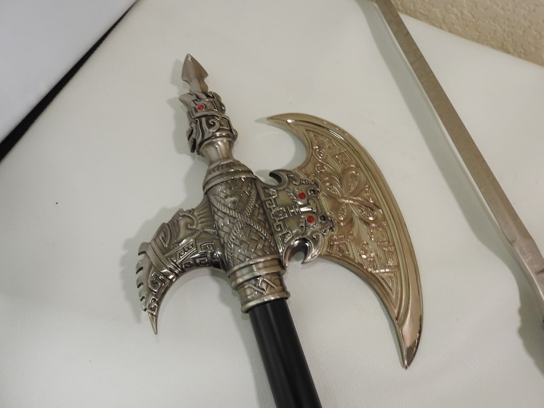 Decorative Battle Axe with Hidden Sword - 2