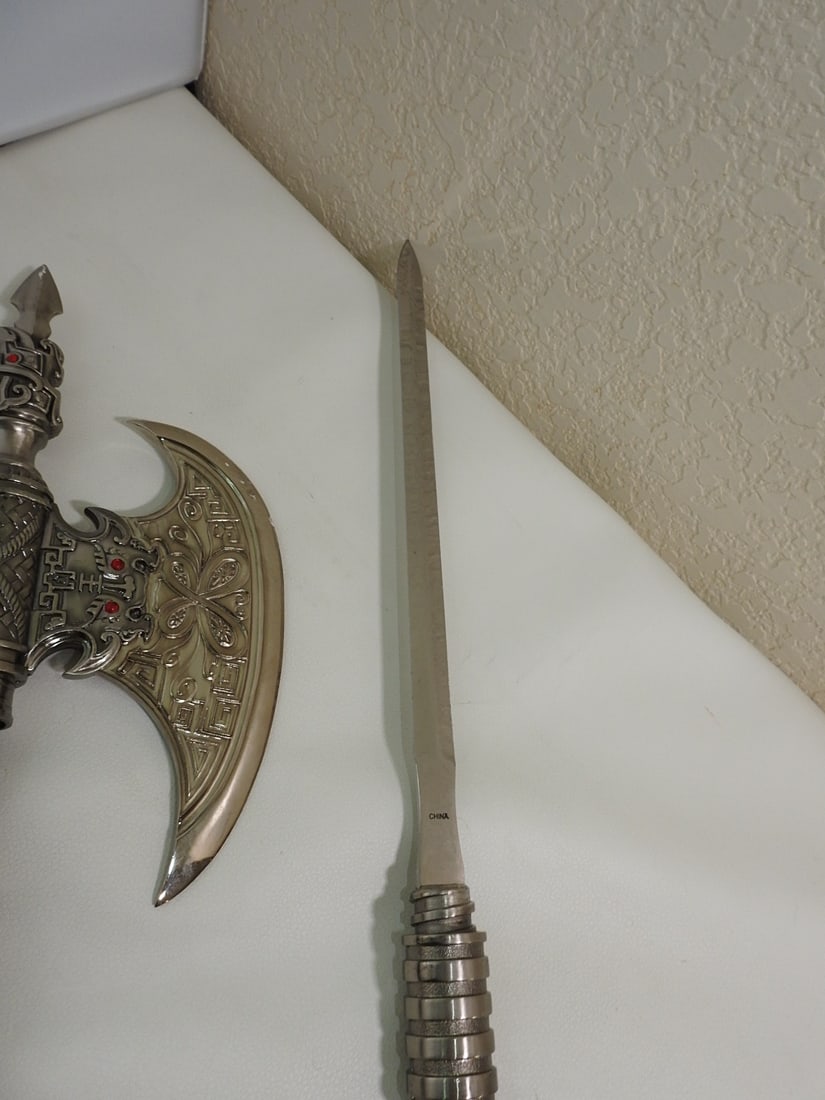 Decorative Battle Axe with Hidden Sword - 6