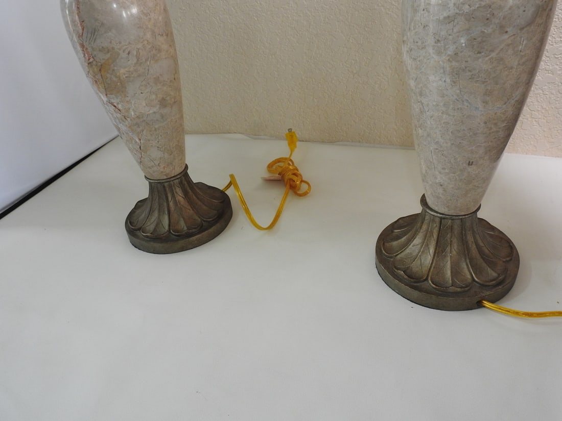 Pair of Classic Roman Style Lamps - 4