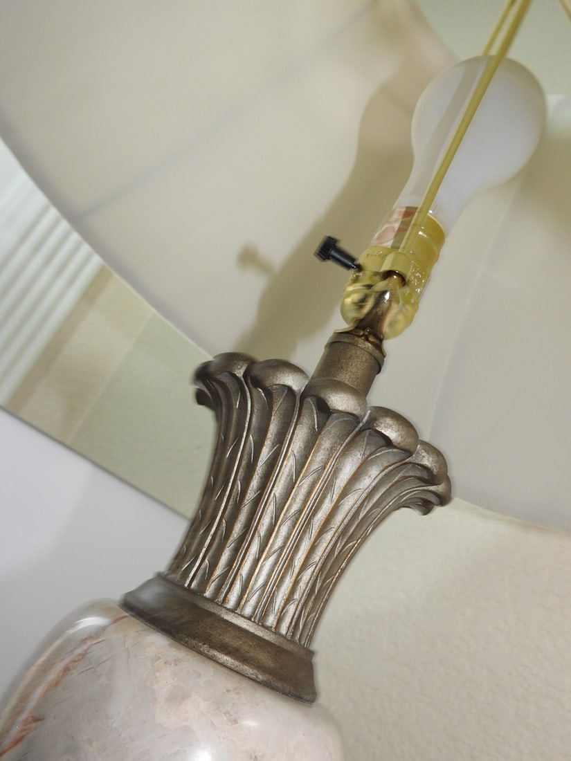 Pair of Classic Roman Style Lamps - 7