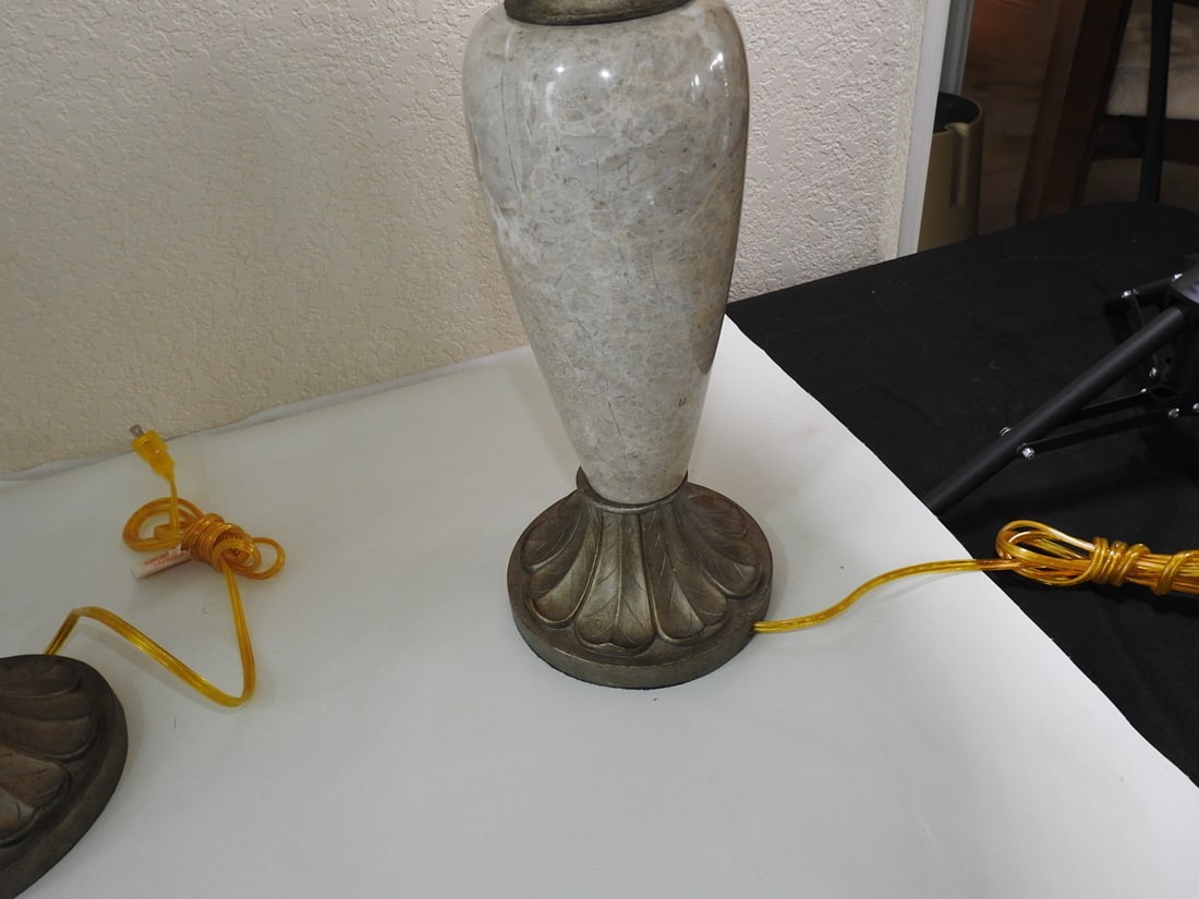 Pair of Classic Roman Style Lamps - 9