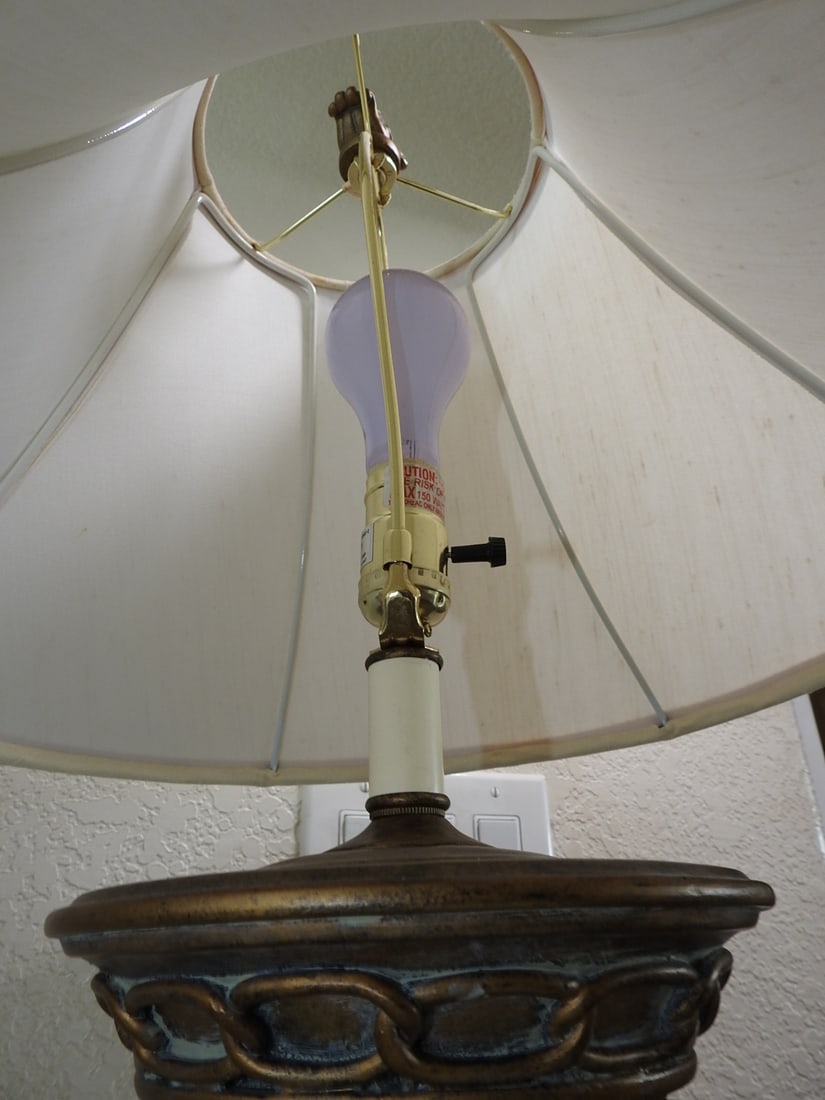 European Urn Style Lamp - 5