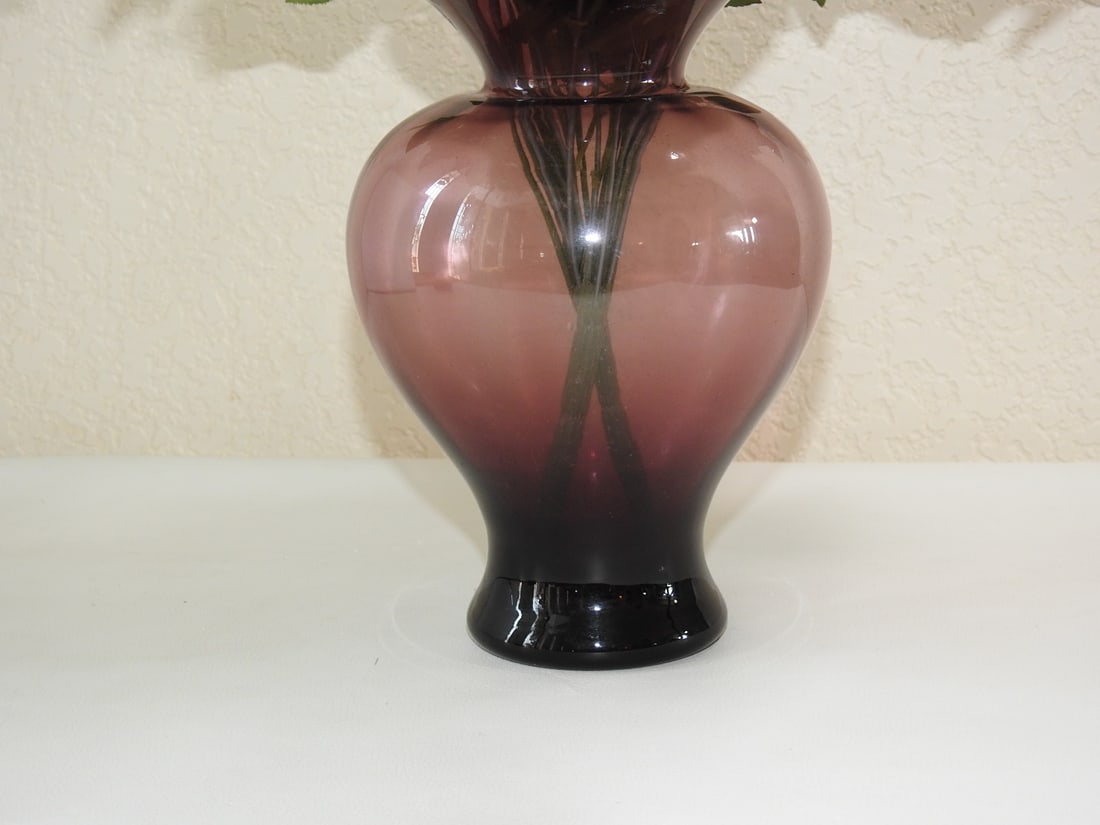 Silk Stemmed Roses in Vase - 2