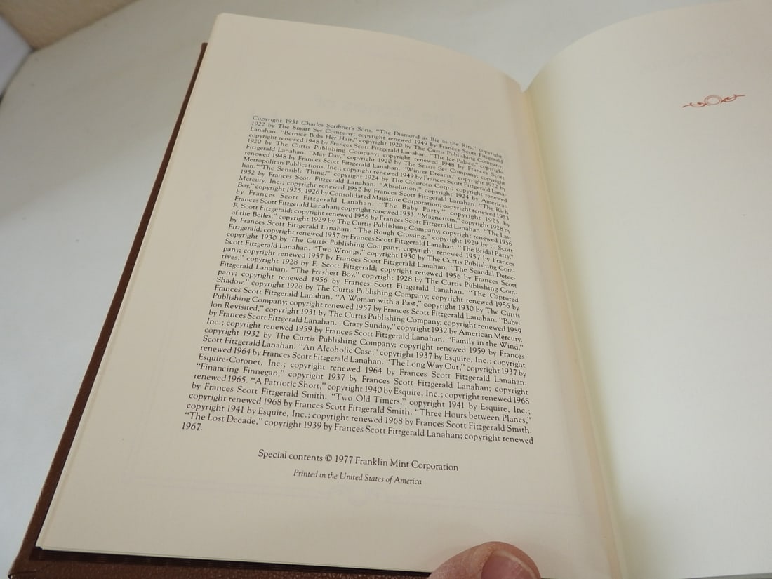 F. Scott Fitzgerald - Franklin Library Edition - 5