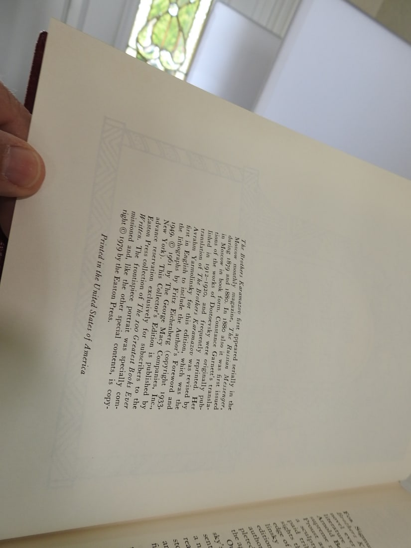 The Brothers Karamazov - Franklin Library Edition - 6