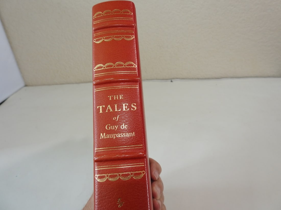The Tales of Guy de Maupassant - Franklin Library Edition: Hard leather bound Franklin Library edition. Approx. 9.5 x 7 x 1.75 in.