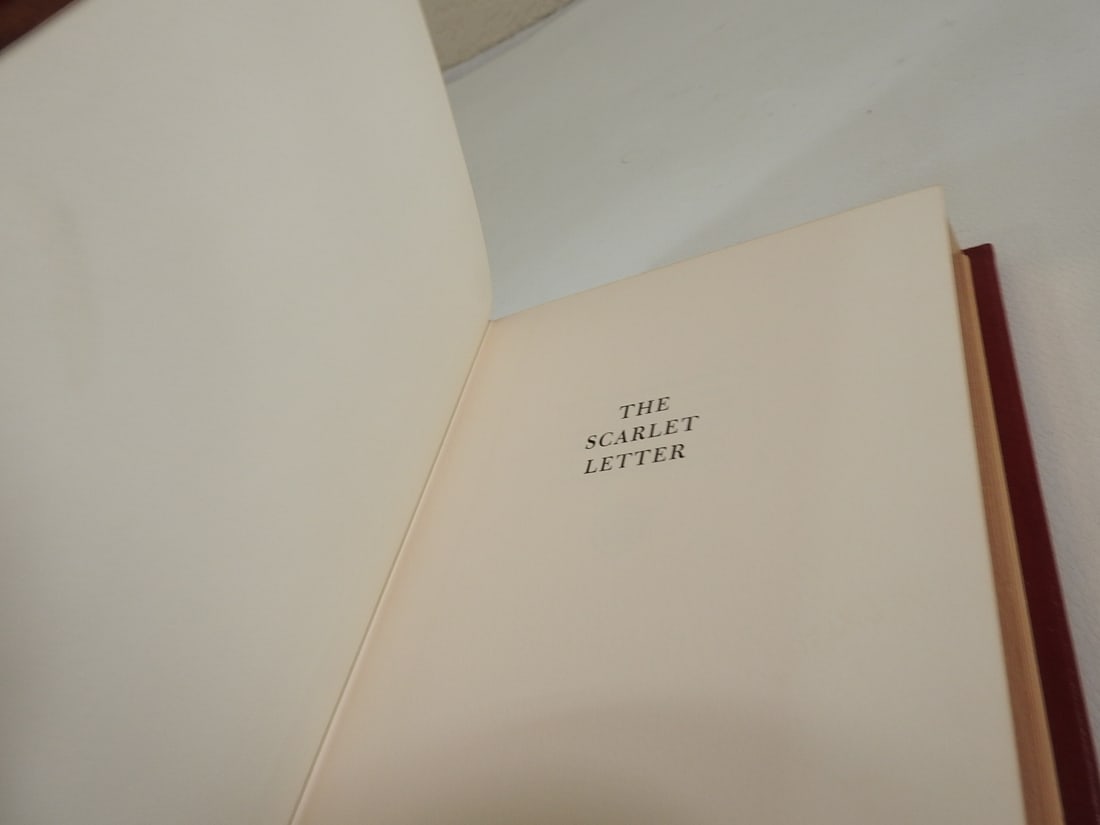 The Scarlet Letter by Nathaniel Hawthorne - Franklin Library Edition - 4