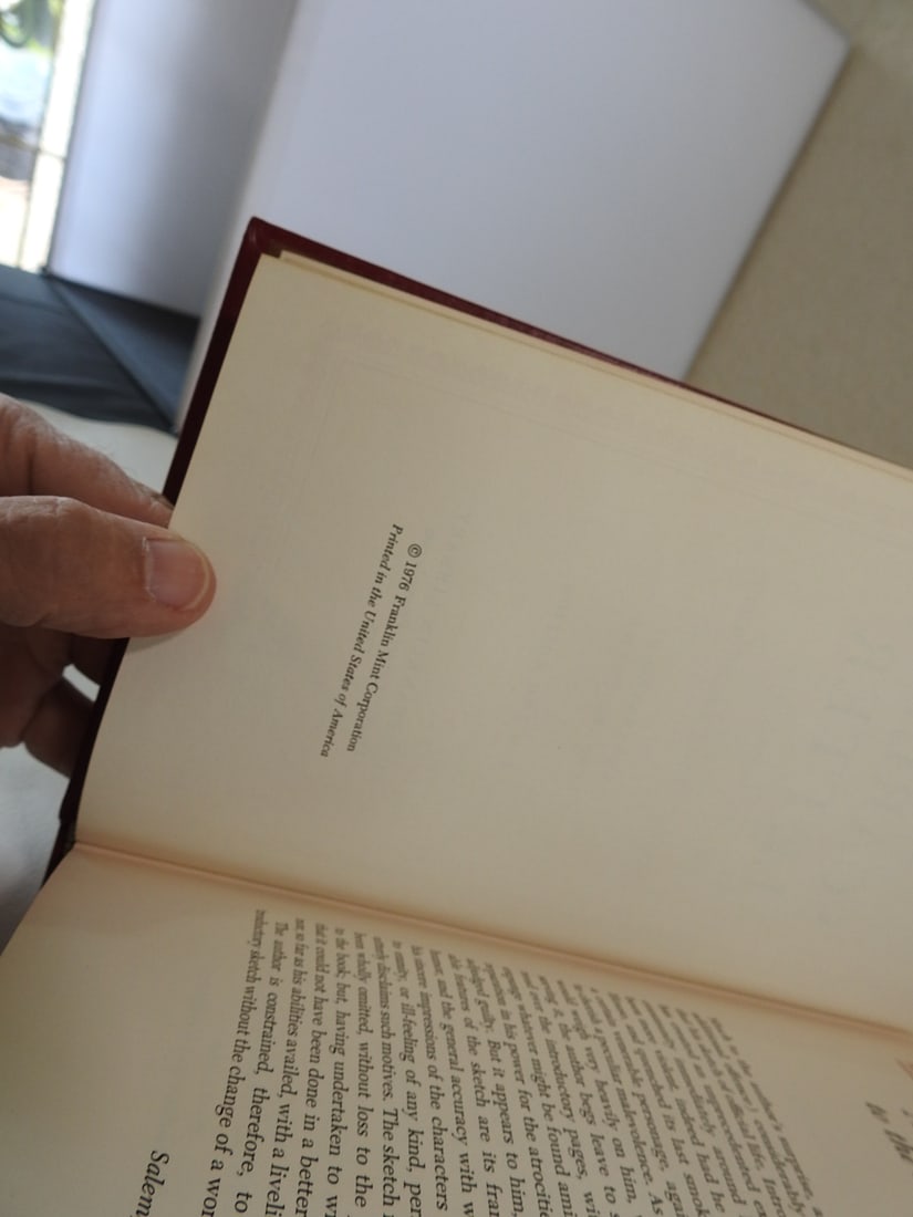 The Scarlet Letter by Nathaniel Hawthorne - Franklin Library Edition - 6