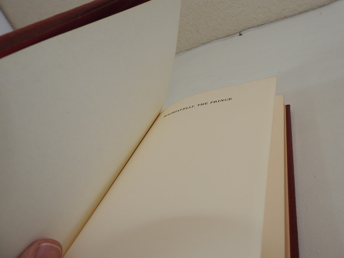 The Prince by Niccolo Machiavelli - Franklin Library Edition - 3