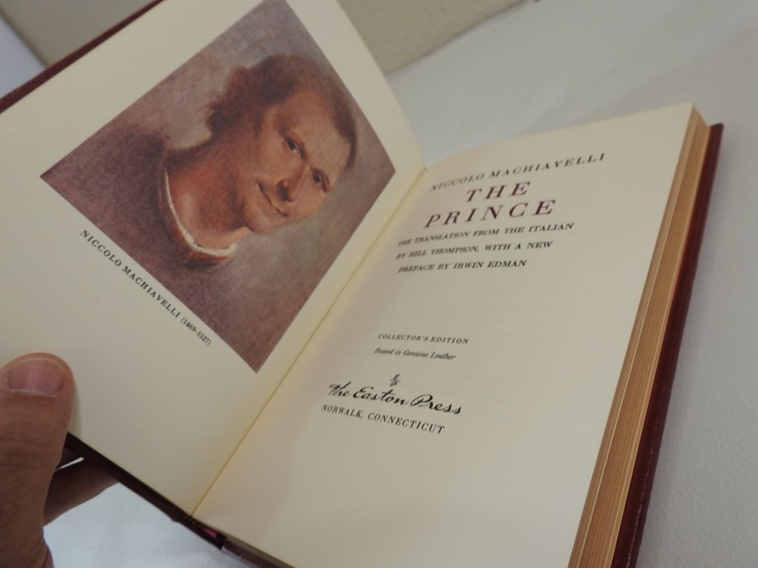 The Prince by Niccolo Machiavelli - Franklin Library Edition - 4