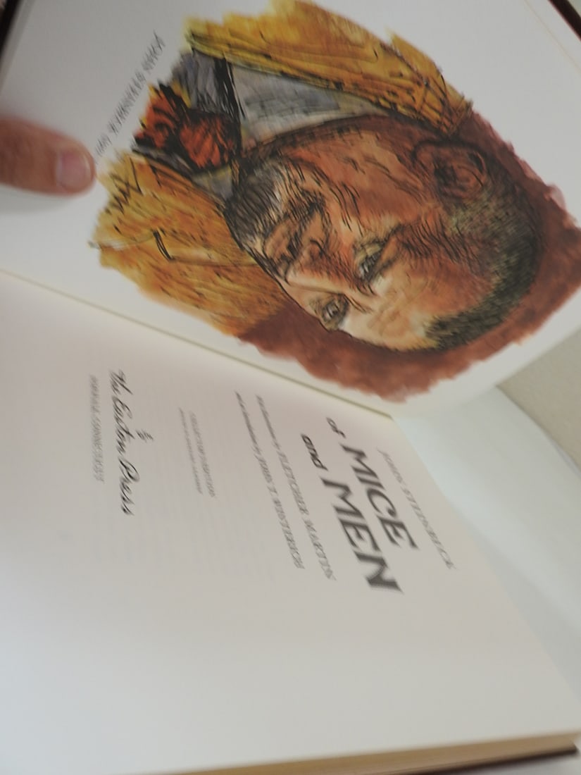 Of Mice and Men by John Steinbeck - Franklin Library Edition - 5