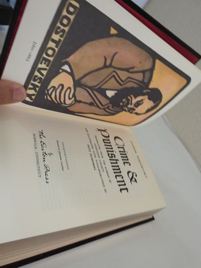 Crime and Punishment by Fyodor Dostoevsky - Easton Press Edition - 4