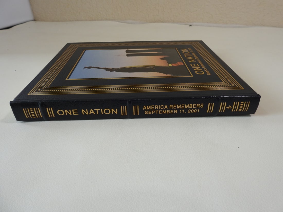 One Nation: America Remembers September 11, 2001 - Easton Press Edition - 2
