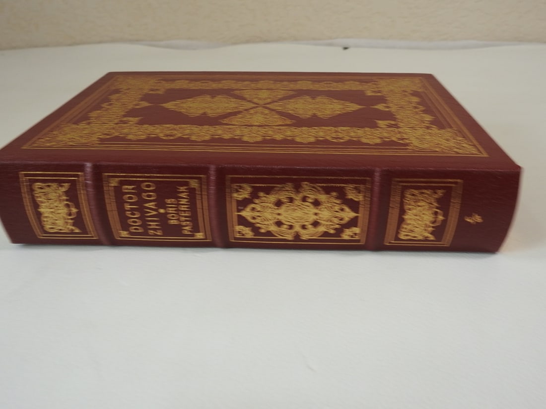 Doctor Zhivago by Boris Pasternak - Easton Press Edition: Hard leather bound Easton Press edition. Approx. 9.5 x 6.5 x 1.75 in.