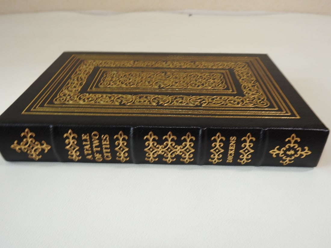 A Tale of Two Cities by Charles Dickens - Easton Press Edition: Hard leather bound Easton Press edition. Approx. 9.5 x 6.5 x 1.5 in.