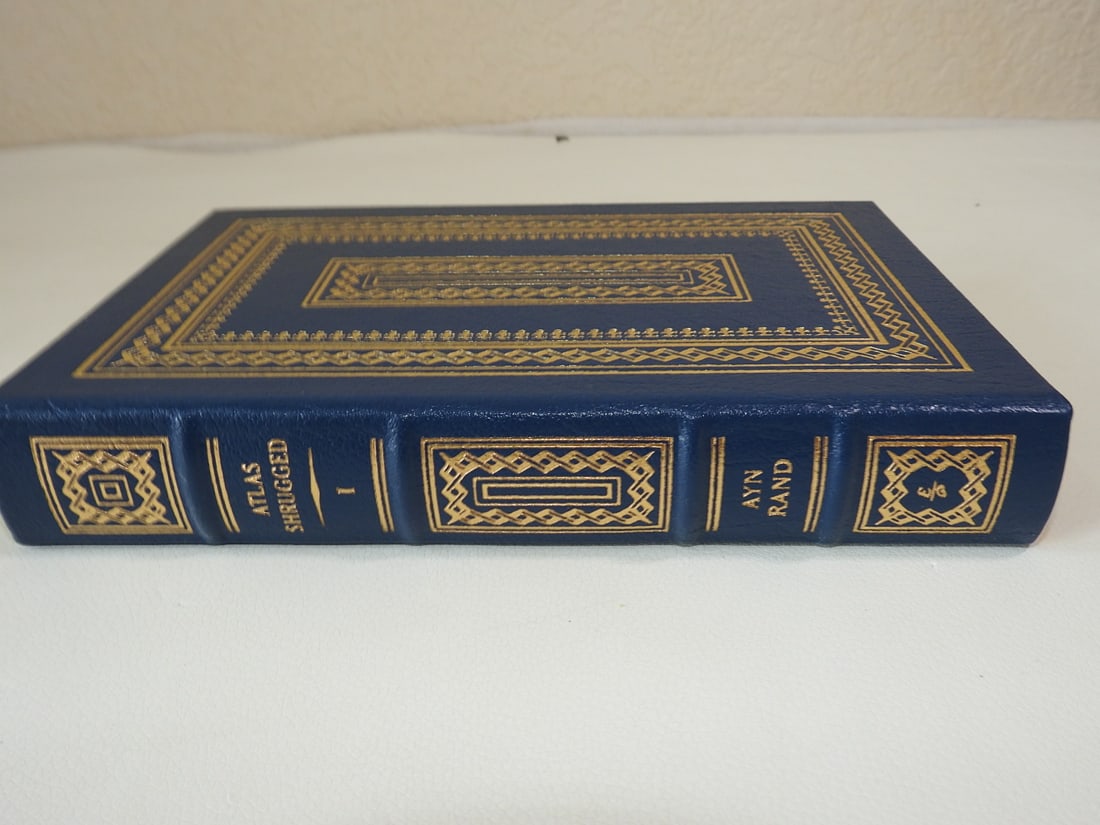 Atlas Shrugged by Ayn Rand, Volumes 1 & 2 - Easton Press Edition - 2