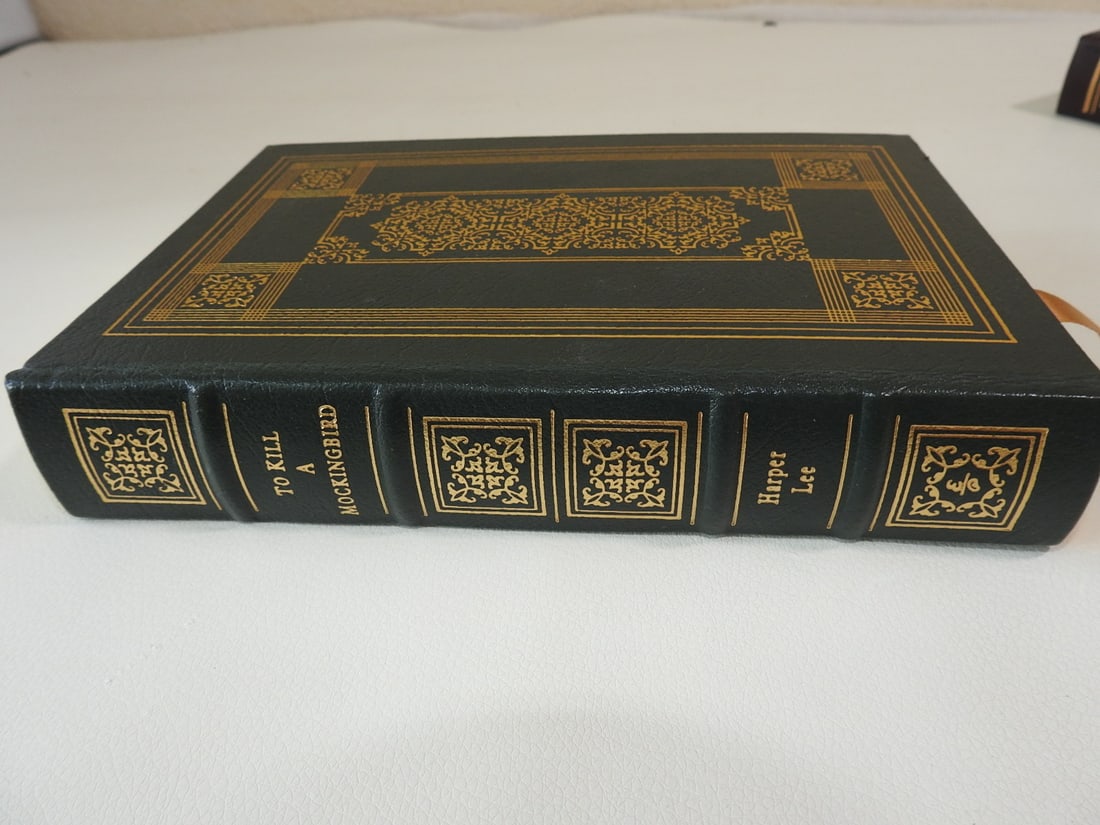 To Kill a Mockingbird by Harper Lee - Easton Press Edition: Hard leather bound Easton Press edition. Approx. 9 x 0.25 x 1.5 in.