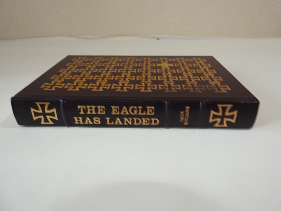 The Eagle Has Landed by Jack Higgins - Easton Press Edition: Hard leather bound Easton Press edition. Approx. 9.5 x 6.5 x 1.25 in.