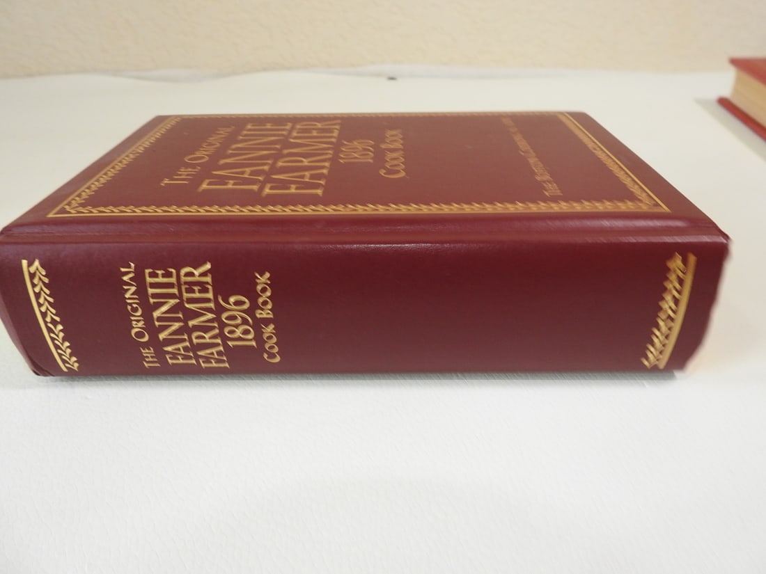 The Original Fannie Farmer 1896 Cookbook: The Boston Cooking School -Ottenheimer Publishing Approx. 8 x 5.5 x 2 in.