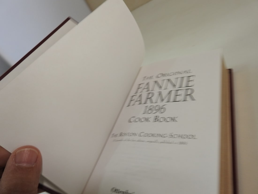 The Original Fannie Farmer 1896 Cookbook - 4