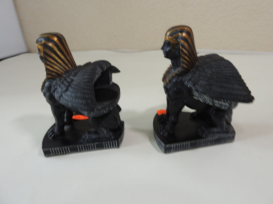 4 of Egyptian Sphinx Bookends - 2