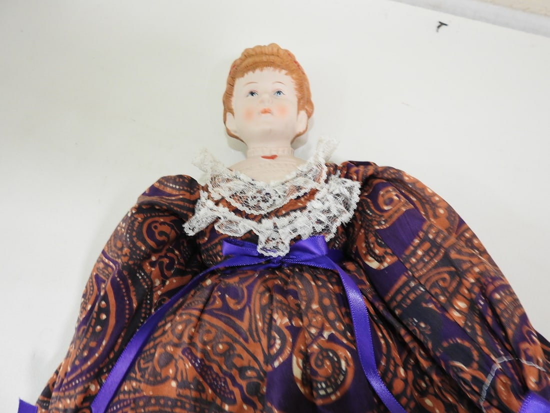 Victorian Style Porcelain Doll - 10