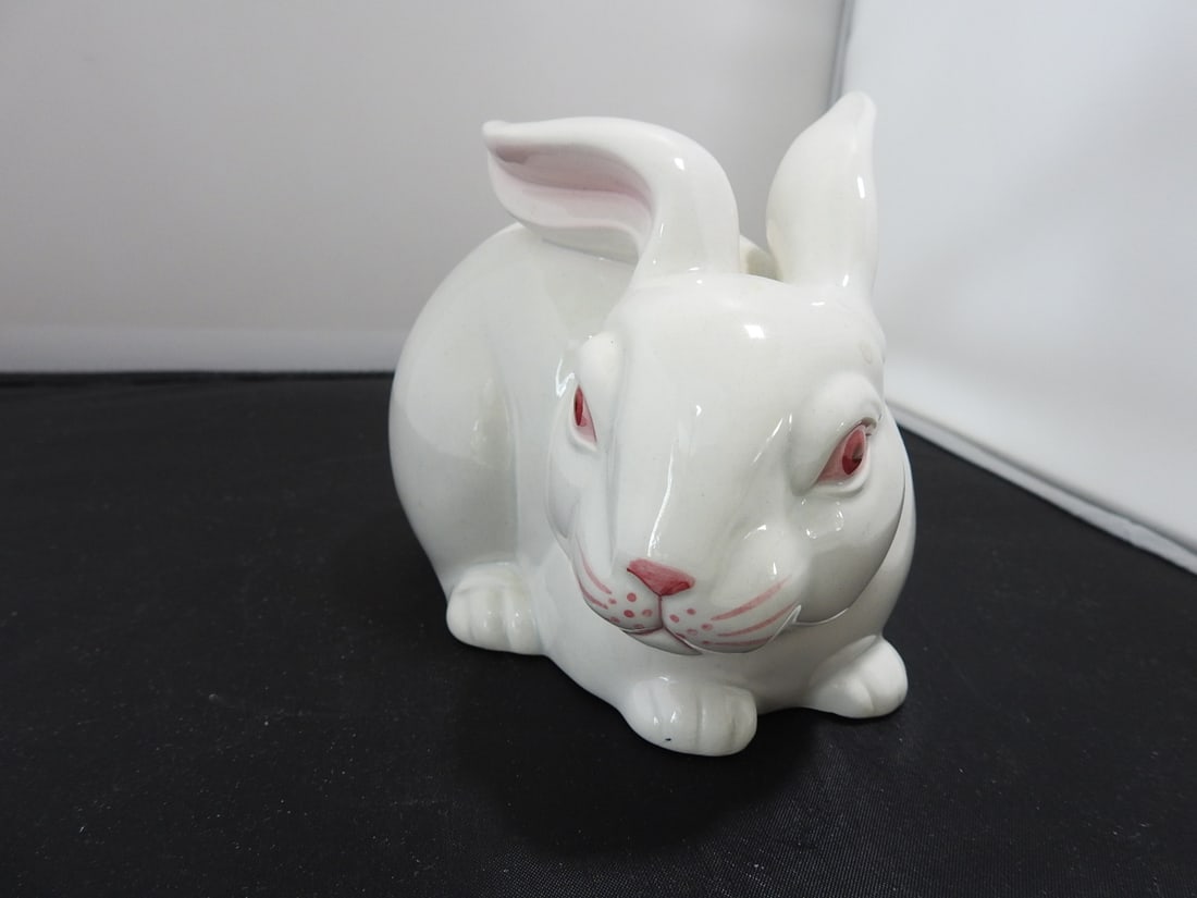 Fitz and Floyd Ceramic Rabbit Figurine - 2