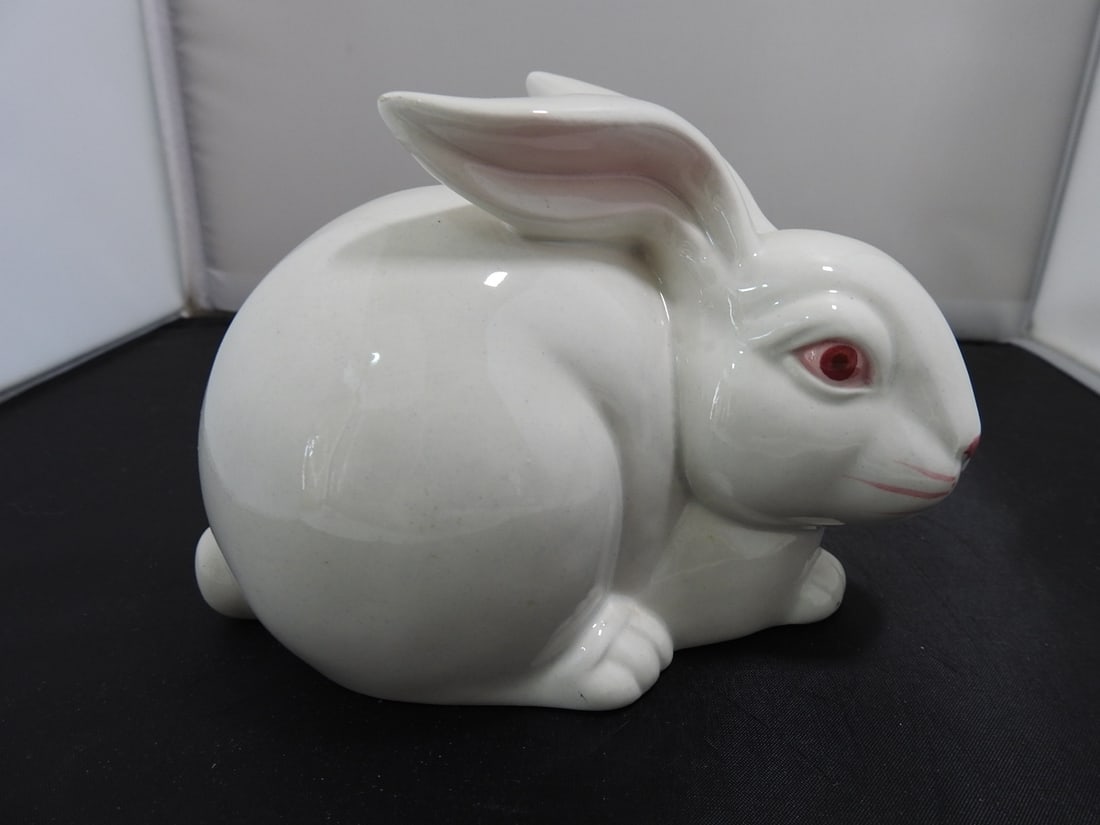 Fitz and Floyd Ceramic Rabbit Figurine - 3