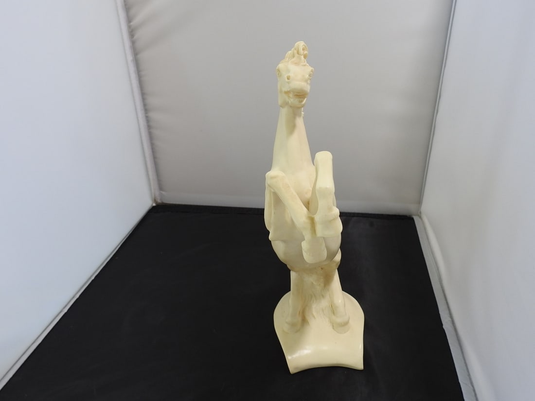 A. Santini Italian Rearing Stallion Sculpture - 2