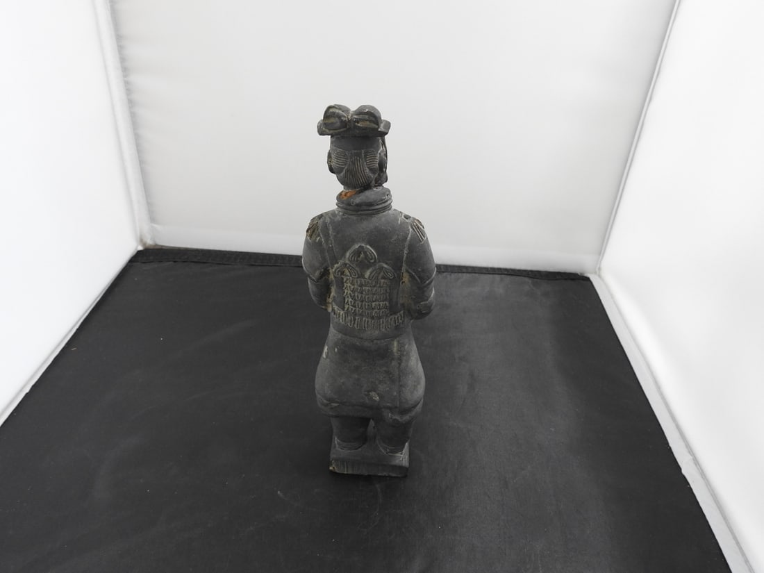 Miniature Terra Cotta Warrior Figure - 4
