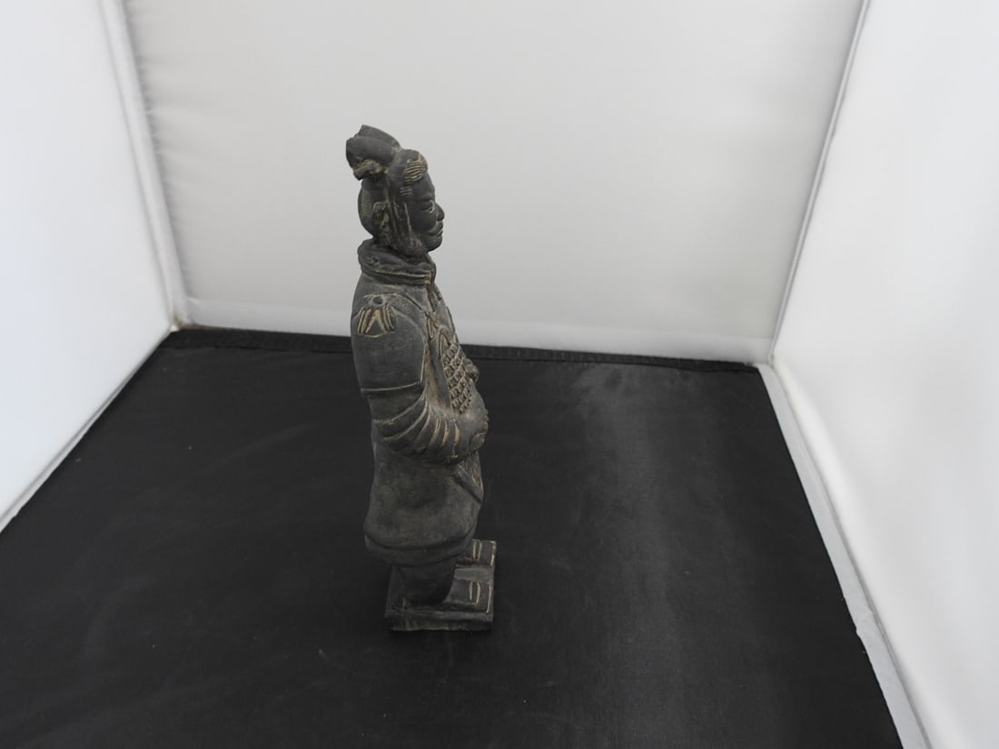 Miniature Terra Cotta Warrior Figure - 5