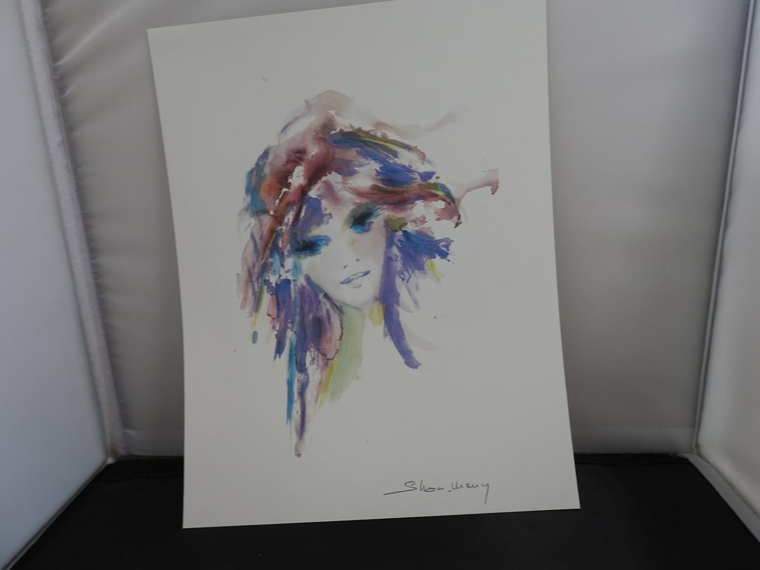 Shan Merry "Amethysta" Certified Art Print - 3