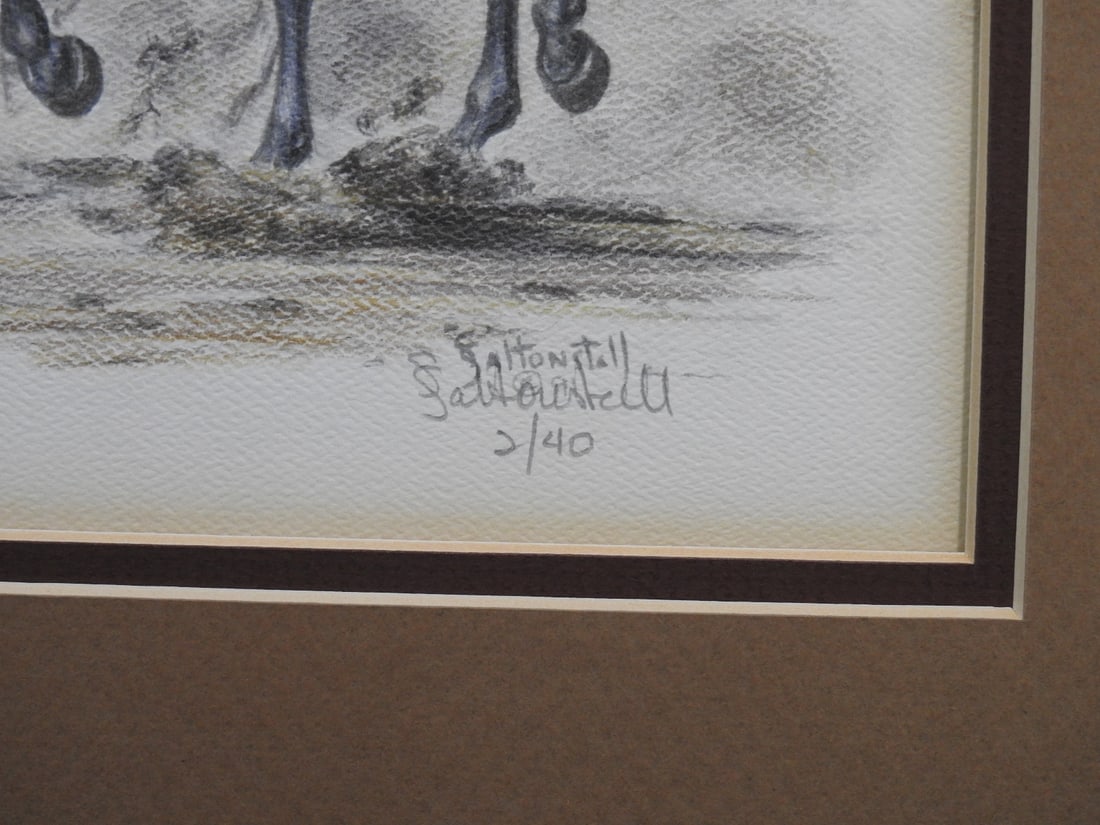 Sandy Saltonstall Arabian Horses Limited Edition Print 2/40 - 2