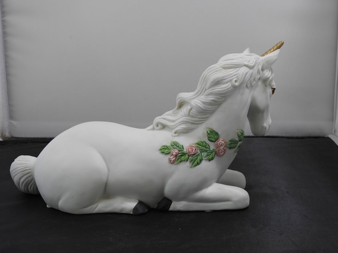 Enesco Porcelain Unicorn Figure - 2