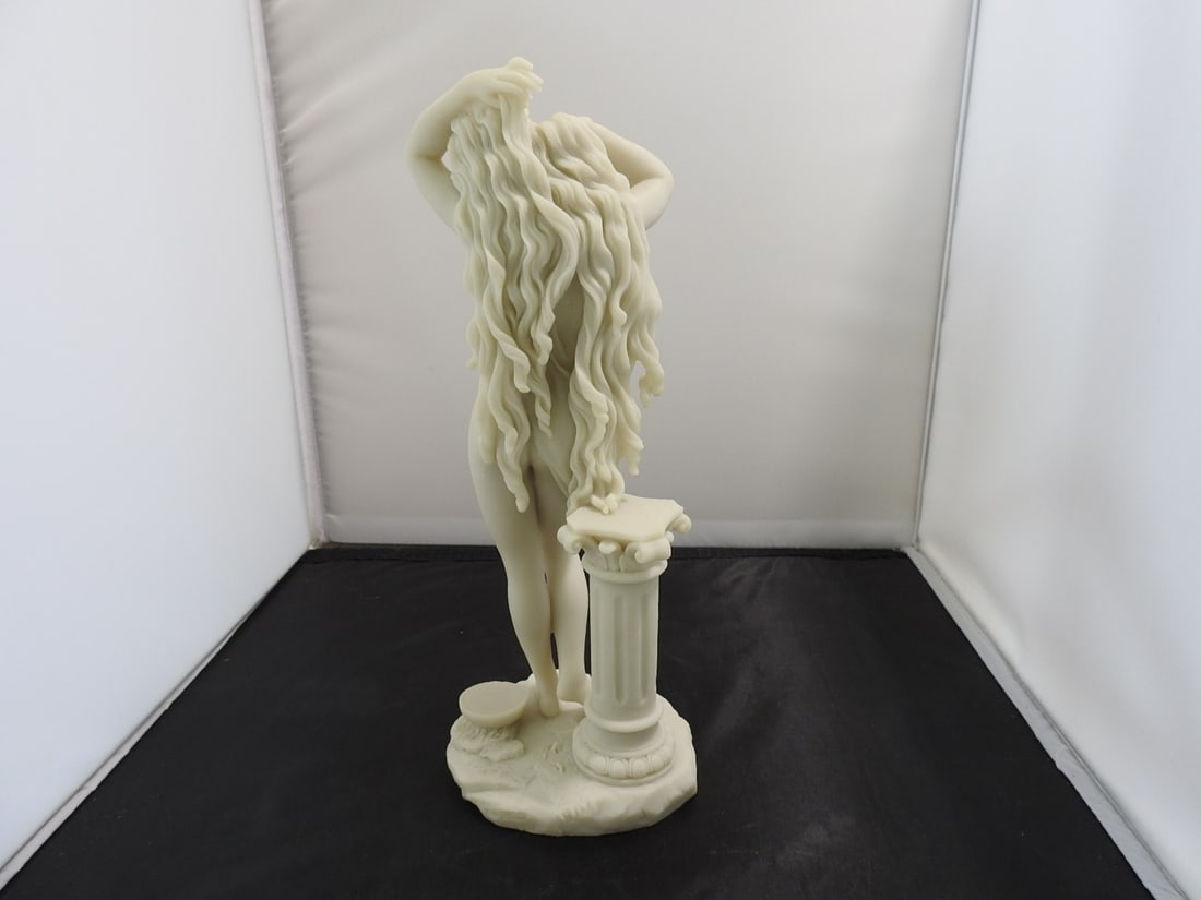 Aphrodite Faux Marble Resin Statue - 2
