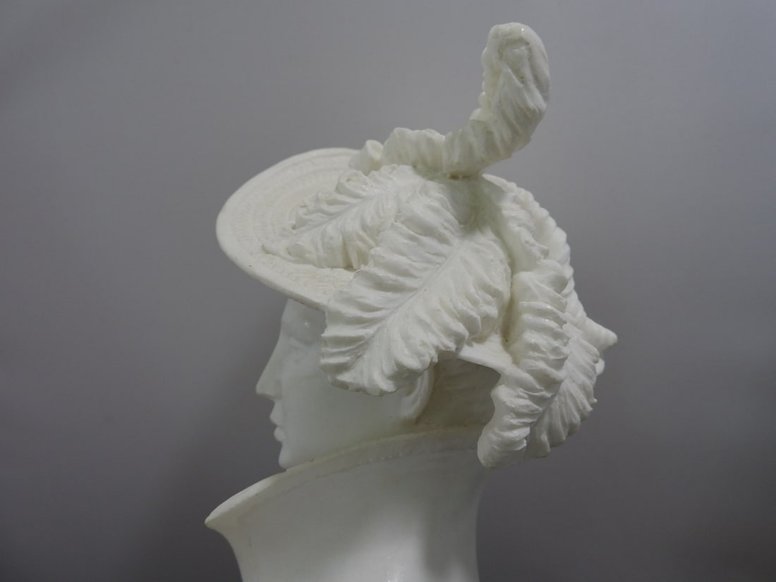 Victorian Lady Classical Resin Bust - 3