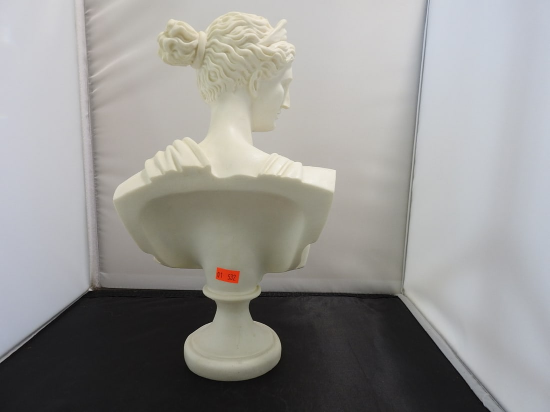 Artemis Classical Resin Bust - 4