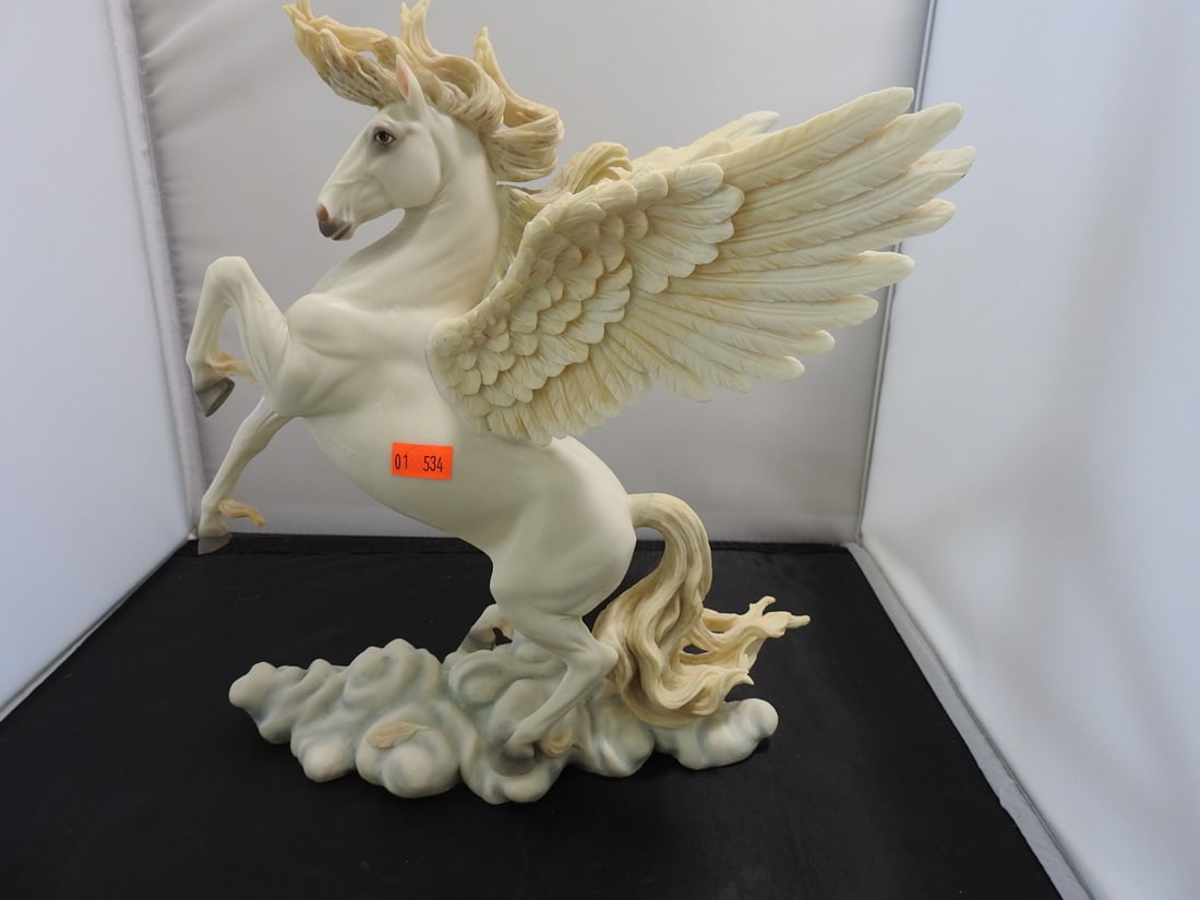 Veronese Design Pegasus Resin Statue - 2