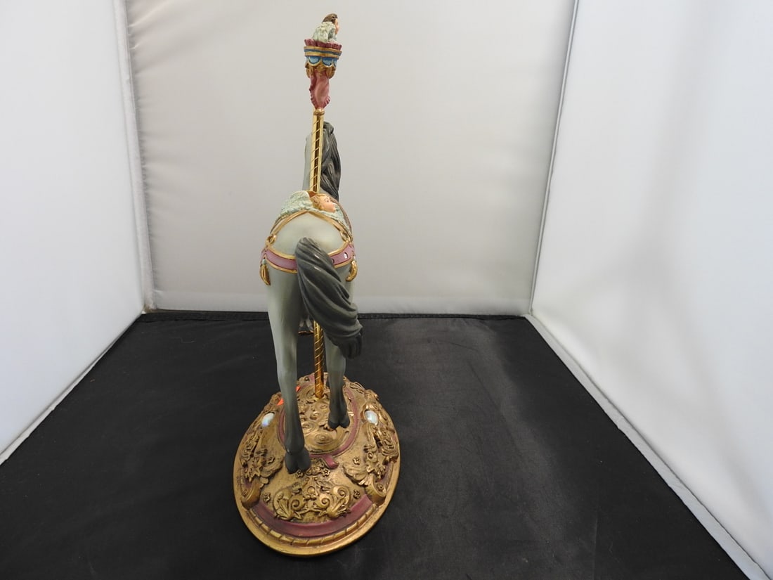 Willitts Carousel Classics Outside Row Stander with Cherub - 3