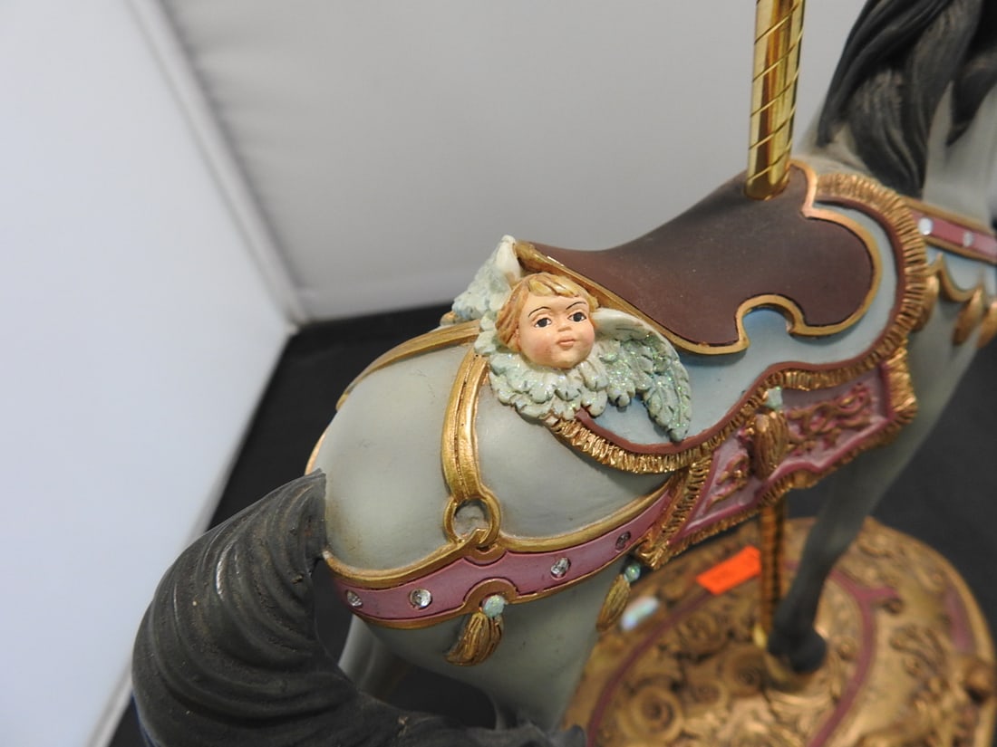 Willitts Carousel Classics Outside Row Stander with Cherub - 5