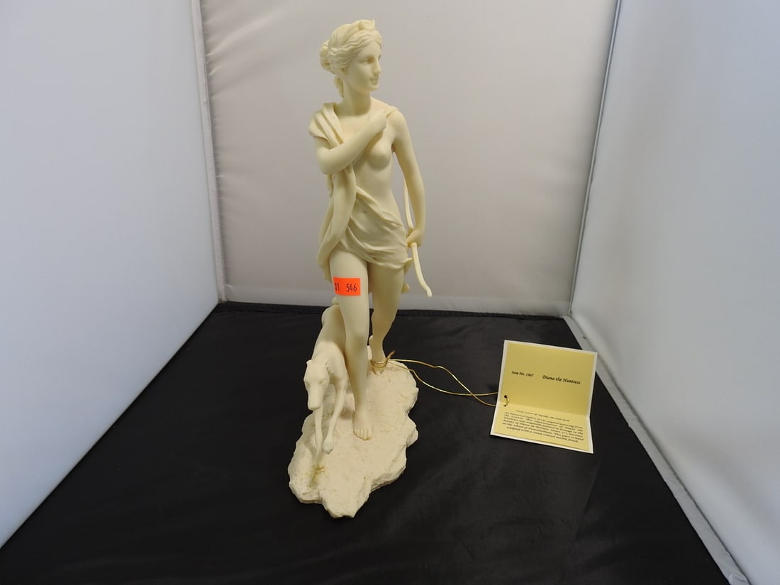 Diana the Huntress Classical Resin Statue - 2