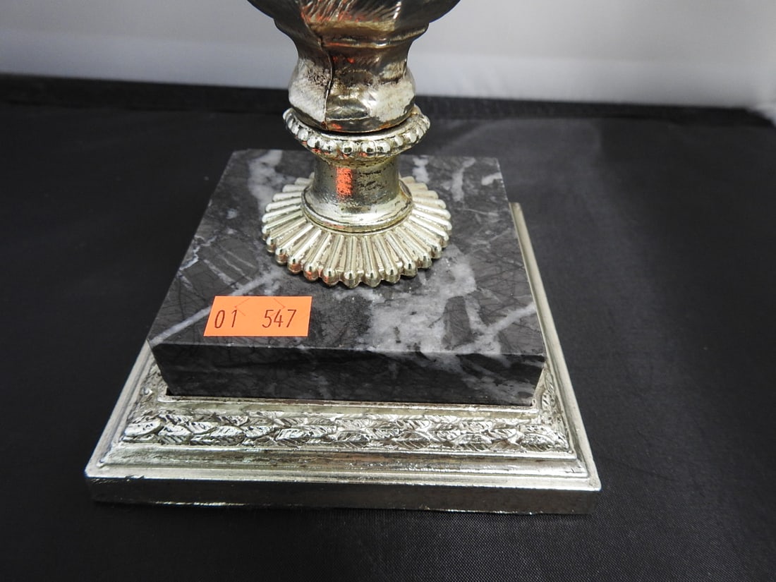 Four-Light Candelabra with Red Glass Votive Holders - 2