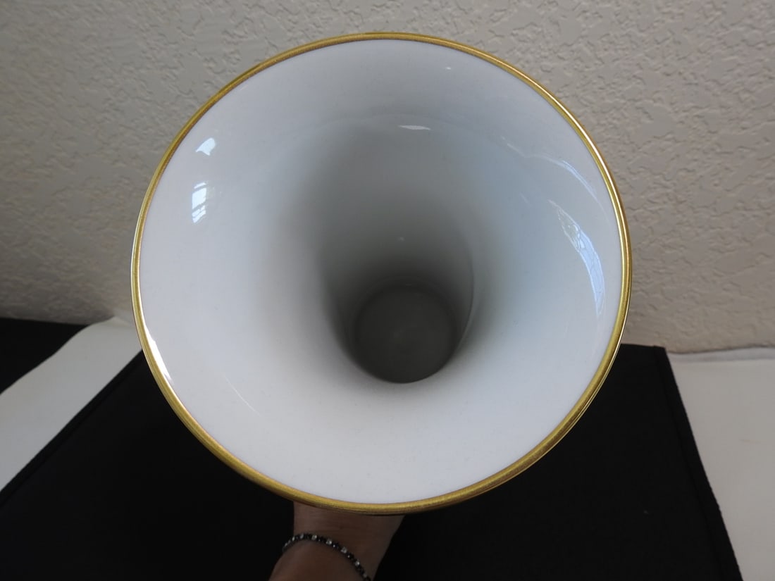 Kaiser Porzellan Gloria Floral Trumpet Vase - 5