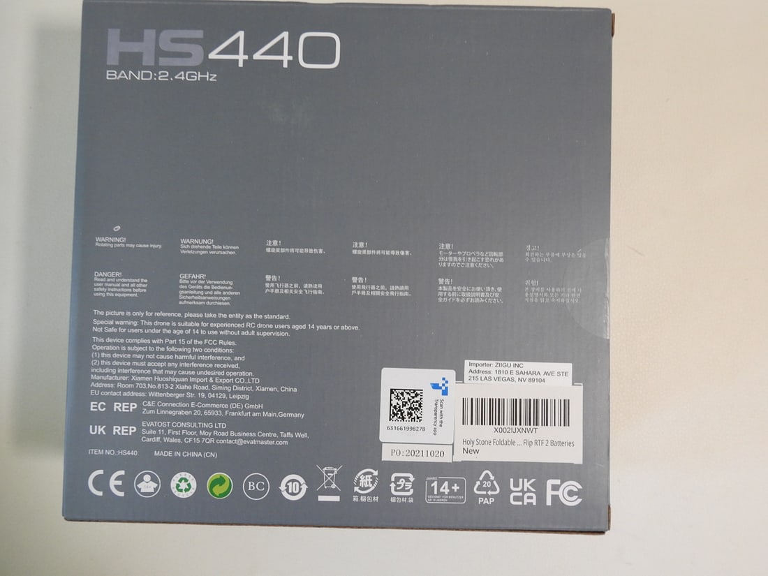 Holy Stone HS440 Foldable Camera Drone - 3