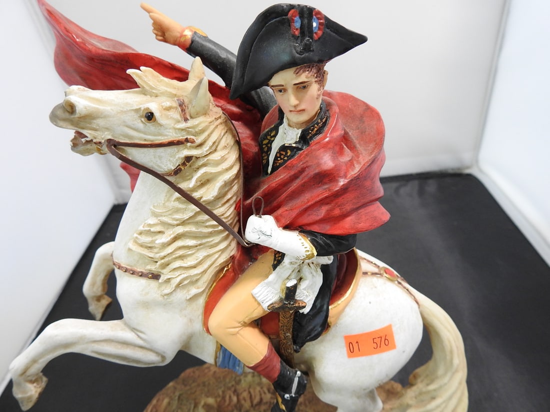 Napoleon Crossing the Alps Resin Equestrian Statue - 2